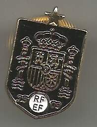 Badge Football Association Spain new black